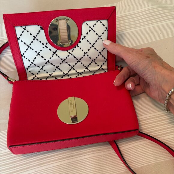 Kate Spade New York Sally Newbury Lane Leather Crossbody - Picture 6 of 15